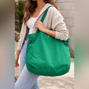 Lululemon Emerald Green Tote Bag | Large Gym / Travel Bag